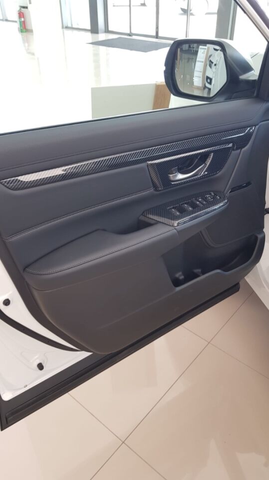 Honda CR-V 2017-2022 Karbon Fiber Desenli Kapı İç Trim Seti (4 Parça)