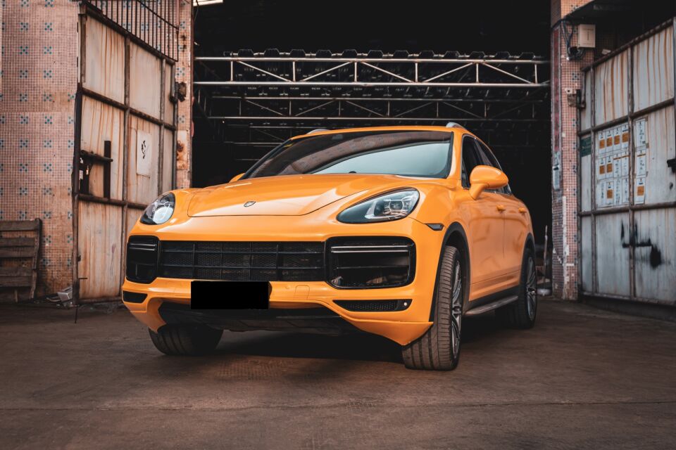 Porsche Cayenne 958.1 (11-14) için 2018+ Turbo Kasa Dönüşüm Kiti