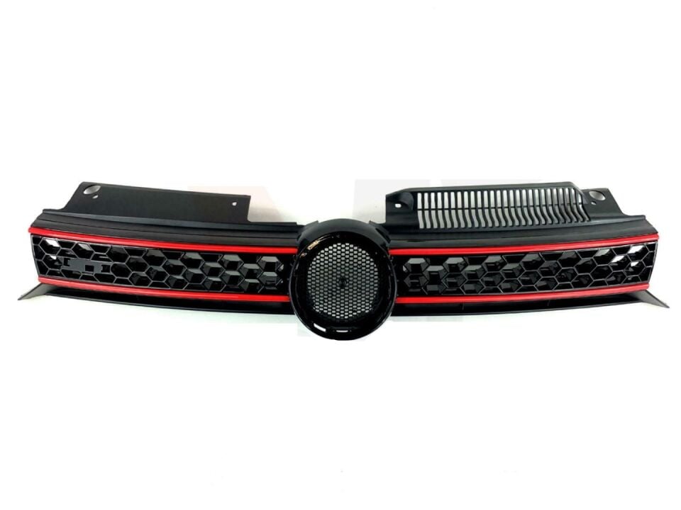 Volkswagen Golf 6 2008-2013 GTI  Kırmızı Şeritli Ön Panjur