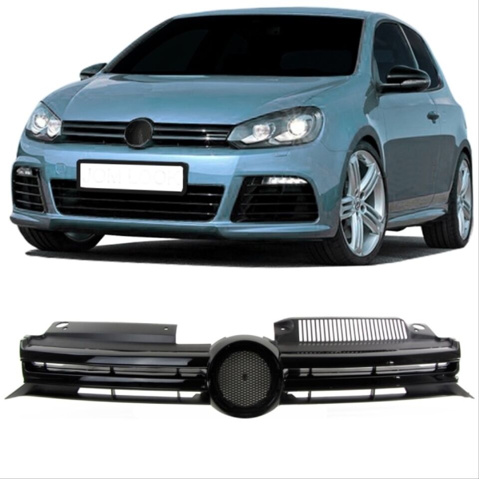 Volkswagen Golf 6 (Mk6) R  Ön Panjur Piano Black