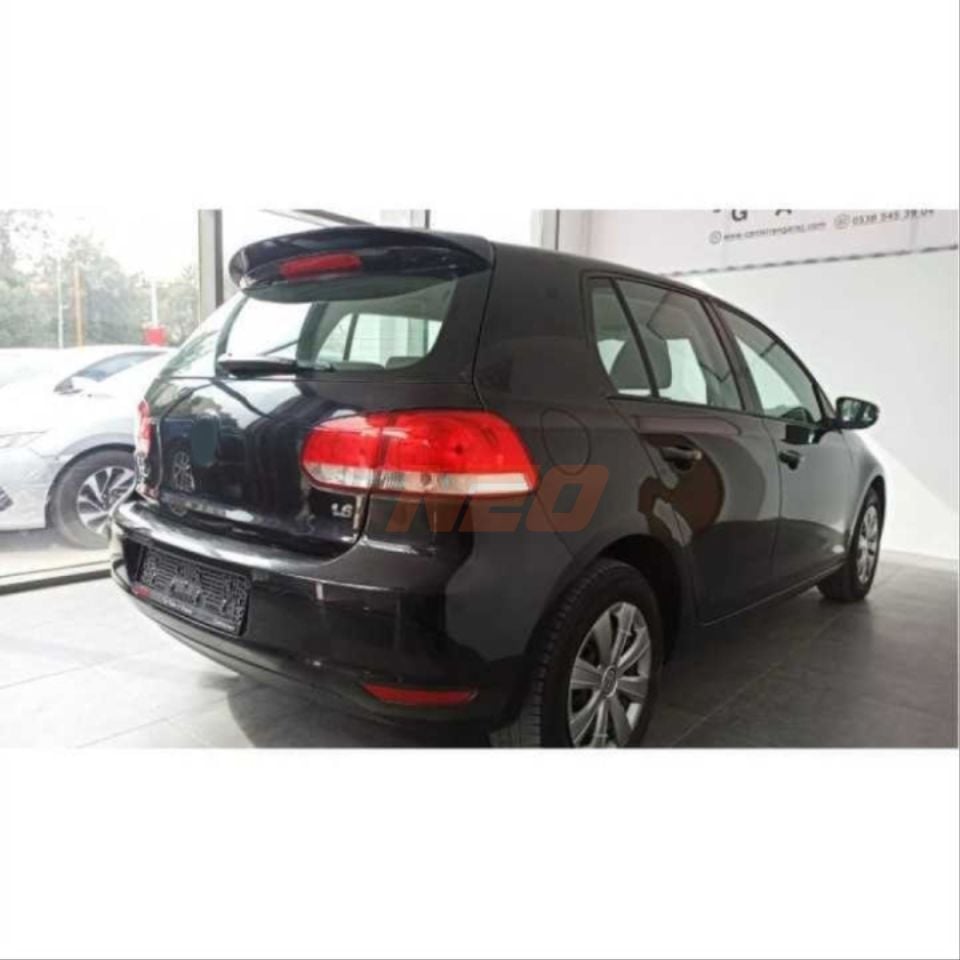 Volkswagen Golf 6 (Mk6) GTI/R  Tavan Spoyleri Eklentisi Piano Black