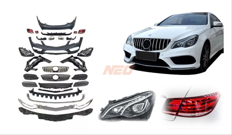 Mercedes-Benz E Serisi Coupe W207 2009-2013 Makyajlı Kasa Body Kit