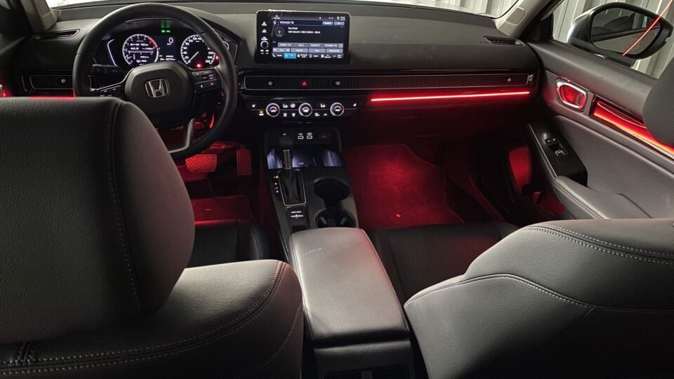 Honda Civic FE Sedan (22+) Uygulama Kontrollü Dinamik RGB Ambiyans Seti