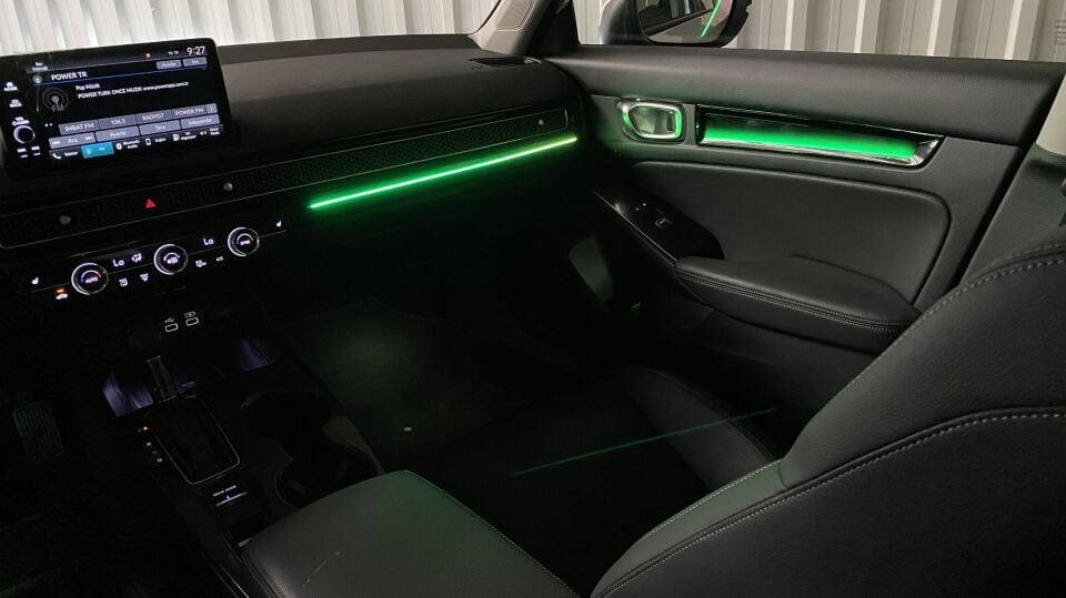Honda Civic FE Sedan (22+) Uygulama Kontrollü Dinamik RGB Ambiyans Seti
