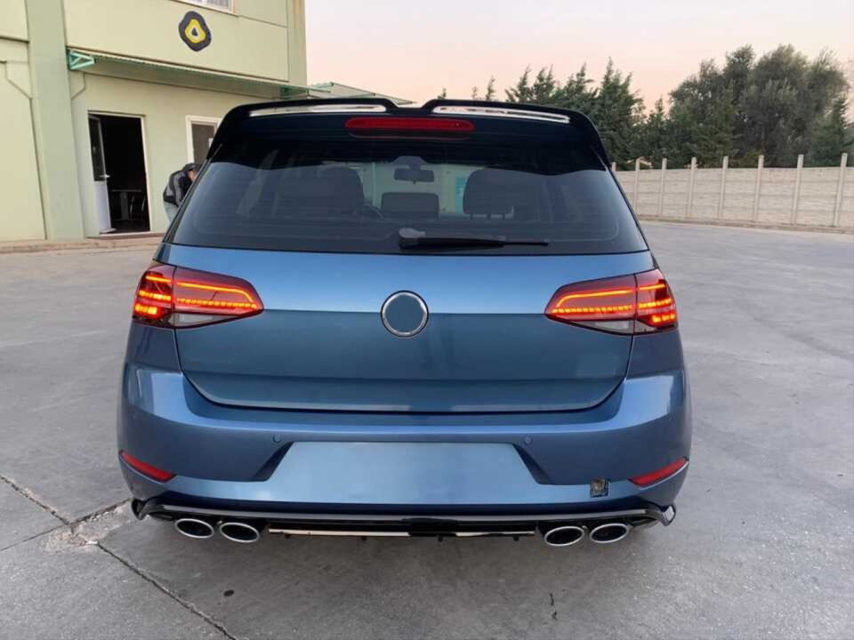 VW Golf 7.5 R Arka Difüzör (GTI/R-Line Uyumlu)