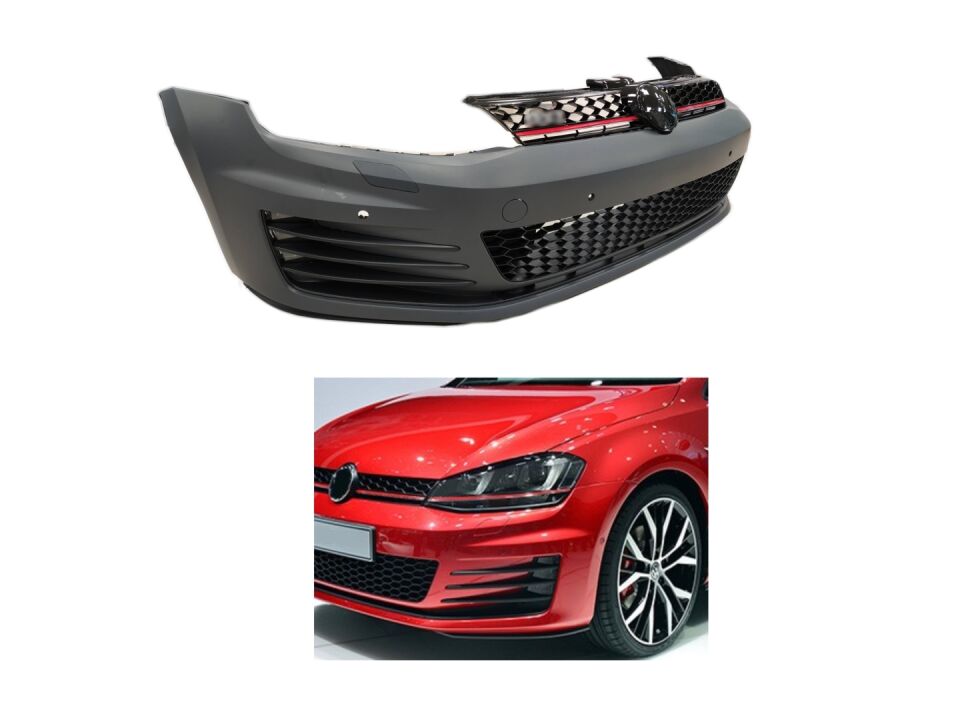 VW Golf 7 GTI Ön Tampon ve Panjur Seti (2012-2017)