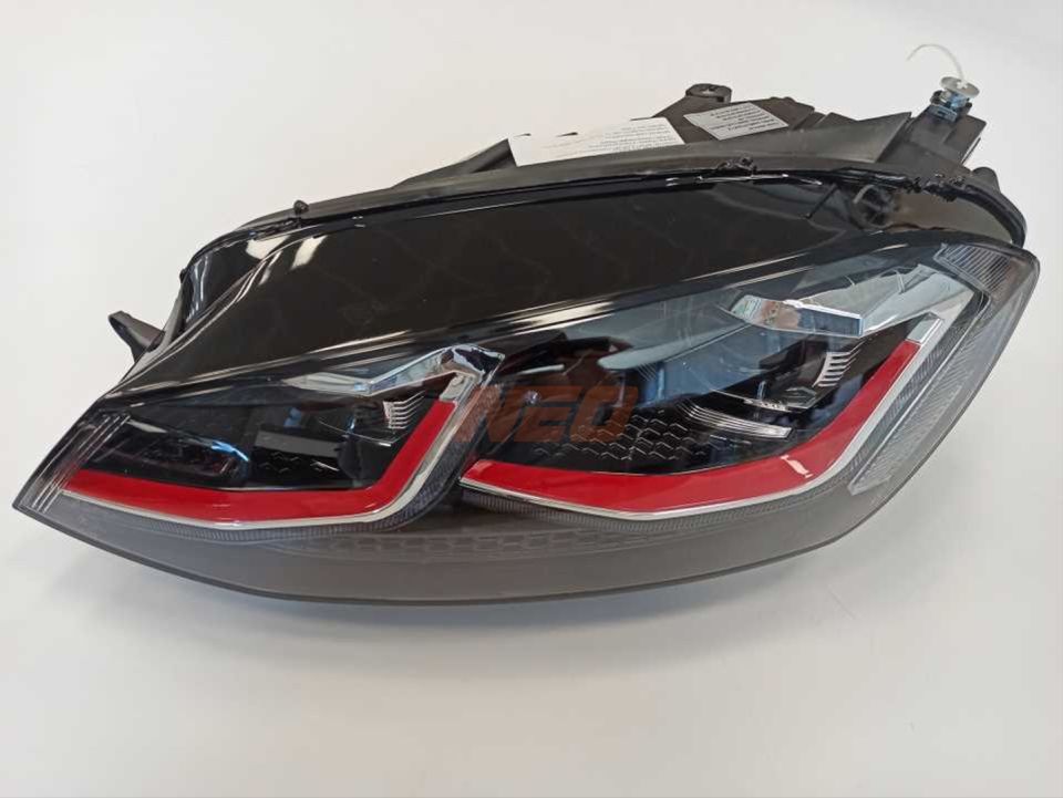 VW Golf 7 GTI J-LED Far Seti Kırmızı (Halojen Uyumlu)