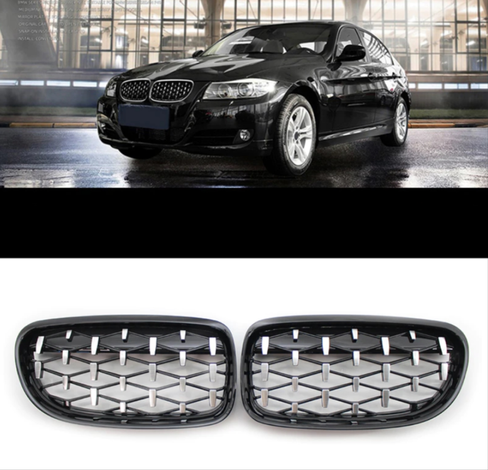 BMW 3 Serisi E90 Diamond Panjur/Böbrek (2008-2011)