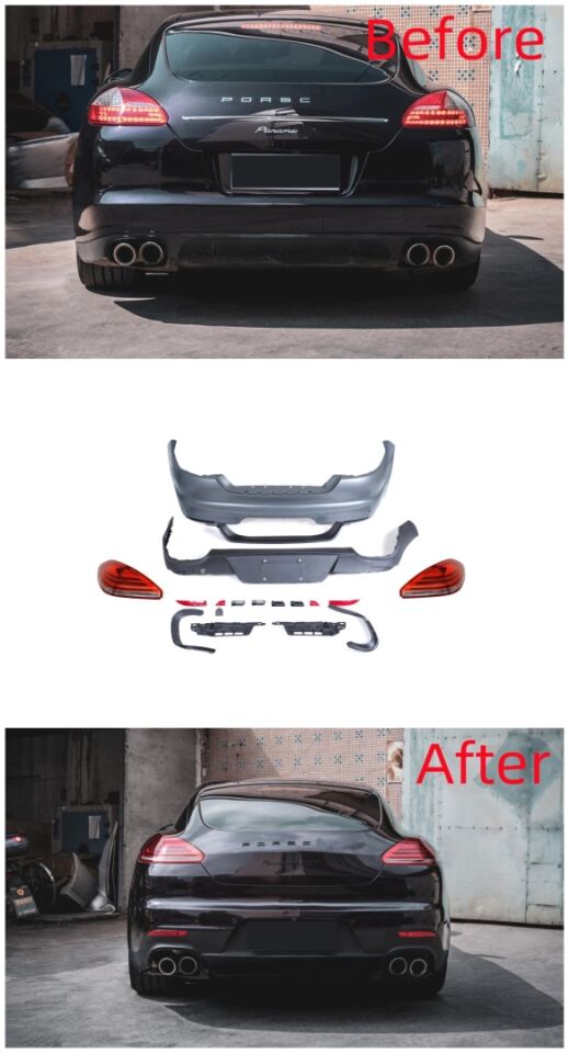 Porsche Panamera 970 (09-13) için Makyajlı Kasa Arka Dönüşüm Kiti