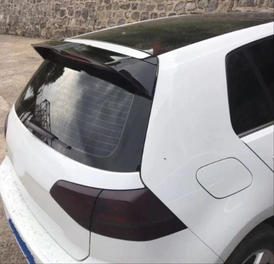 VW Golf 7 & 7.5 (13-20) Oettinger Tavan Spoyleri Seti Piano Black