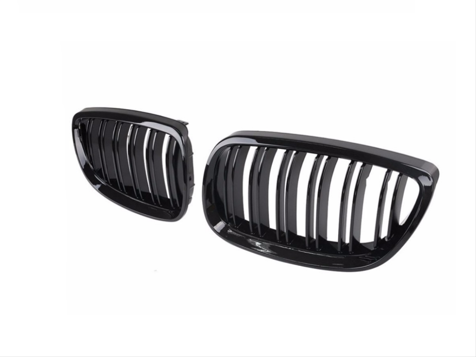 BMW 3 Serisi E92 Çift Çizgi M3 Panjur/Böbrek- Piano Black (2006-2009)