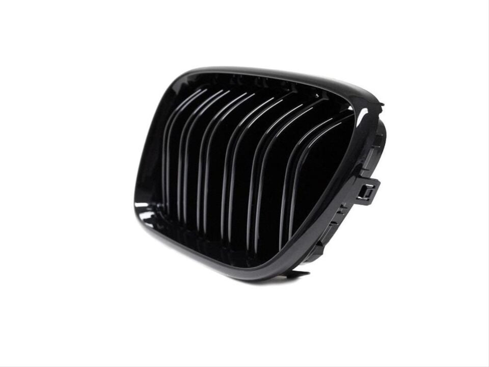 BMW X3 F25 Çift Çizgi  M Panjur Böbrek- Piano Black (2014-2018)