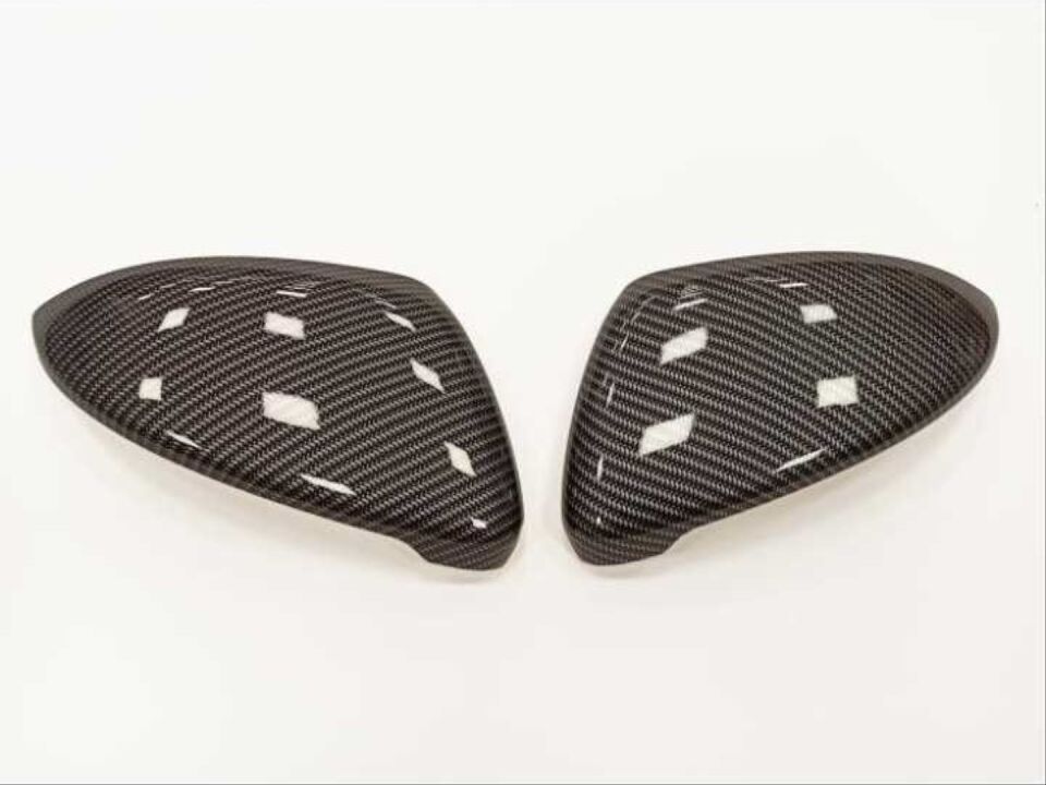 VW Golf 7 & 7.5 / Touran Uyumlu Ayna Kapağı Seti Karbon Desen