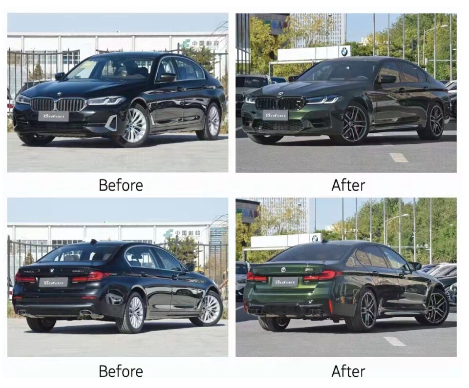 BMW 5 Serisi G30 LCI M5 Body Kit (2021+)