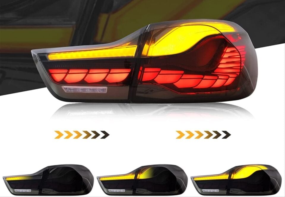BMW 4 Serisi F32/F36 Dragon LED Stop - Smoke