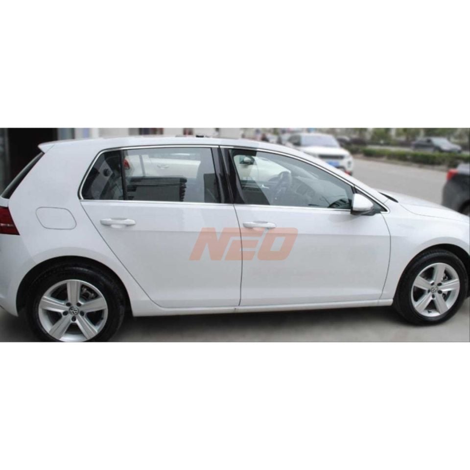 VW Golf 7 & 7.5 Krom Cam Çerçevesi Seti (5 Kapı)