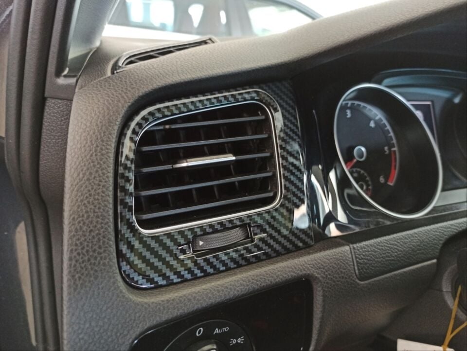 VW Golf 7 Karbon Fiber İç Trim Kaplama Seti