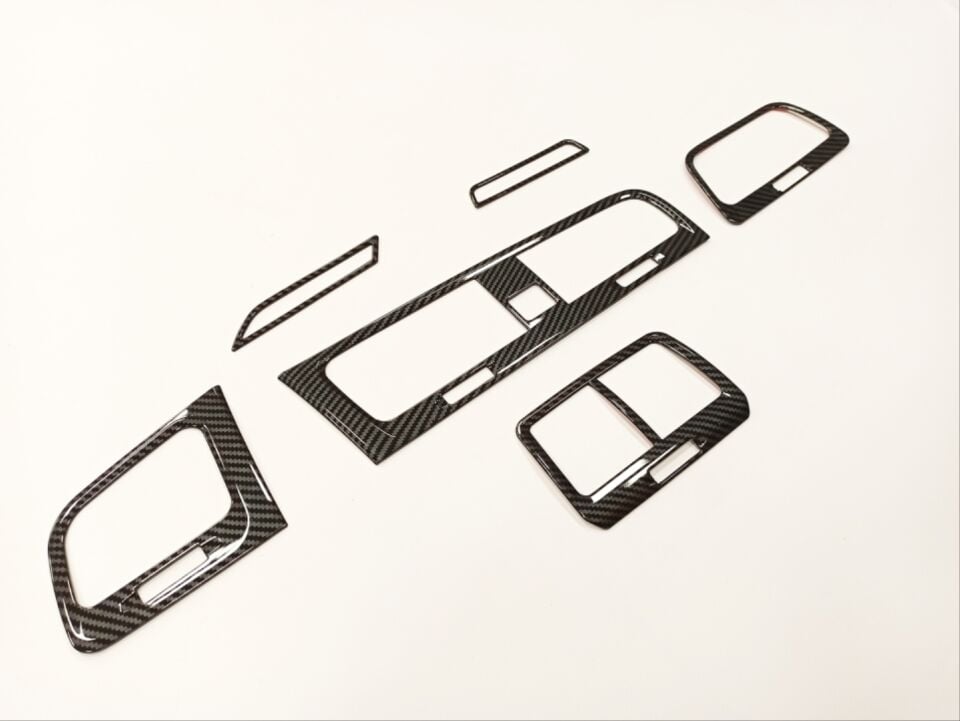 VW Golf 7 Karbon Fiber İç Trim Kaplama Seti