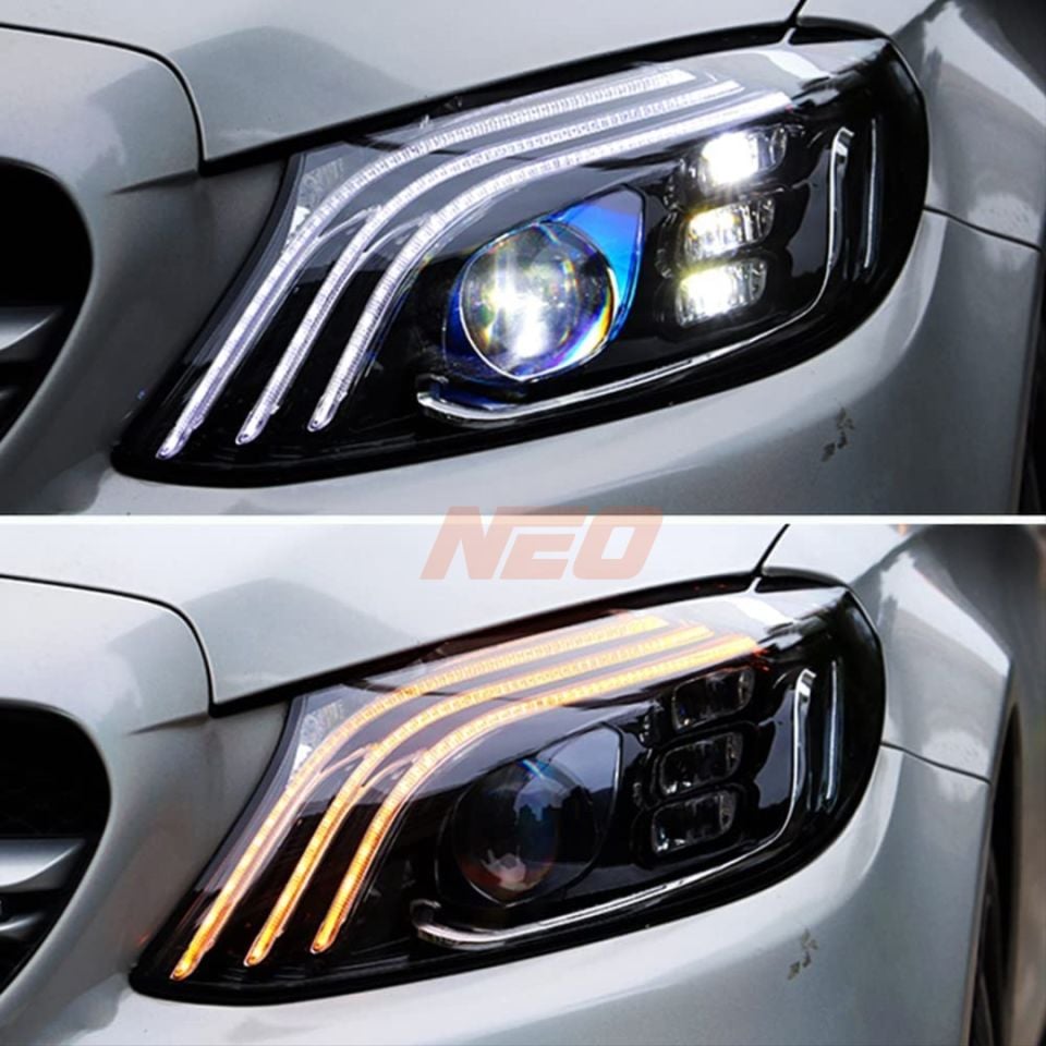Mercedes W205 C Serisi Maybach LED Far Seti 2014-2018