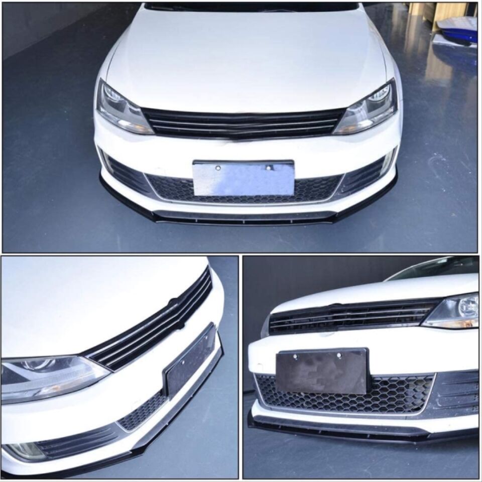 Volkswagen Jetta Mk6 (12-15) GLI  Ön Tampon Lip Eklentisi Piano Black