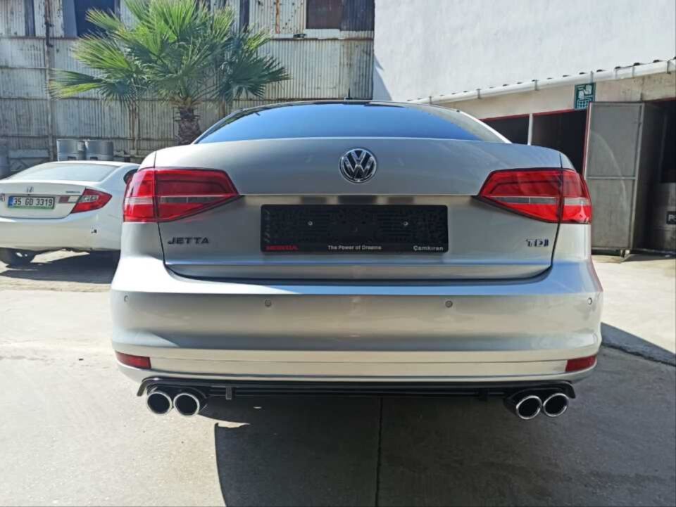 Volkswagen Jetta Mk6 Makyajlı (15-18) GLI Arka Difüzör Seti