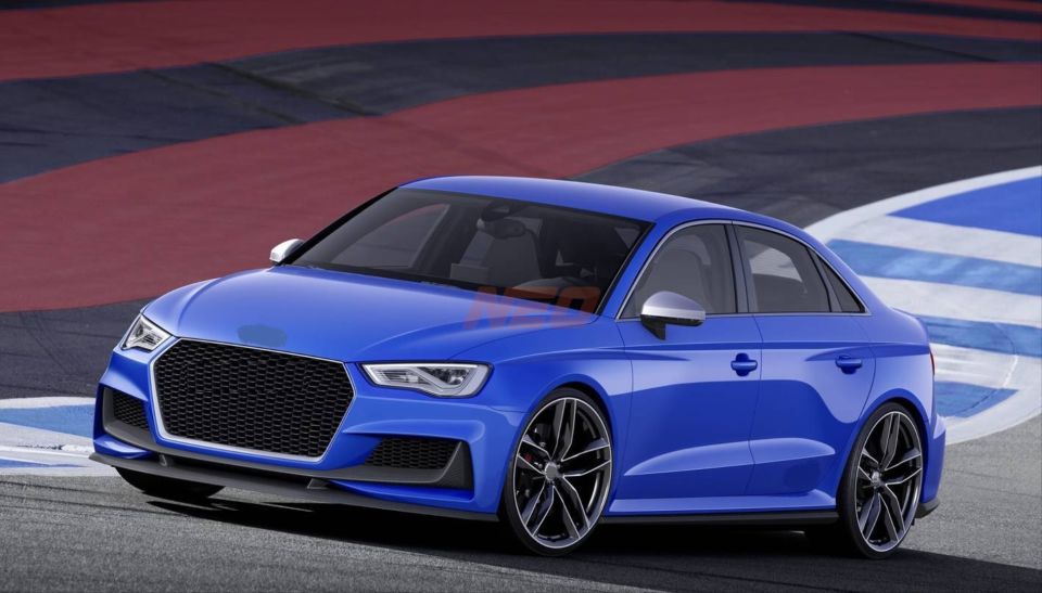 Audi A3 Sedan 8V 2013-2016 RS3 Ön Tampon Seti