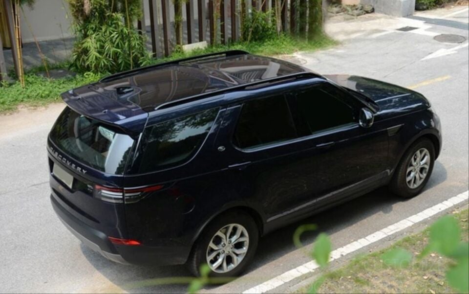 Land Rover Discovery 5 L462 Tavan Rayı Port Bagaj Çıtası Seti Piano Black