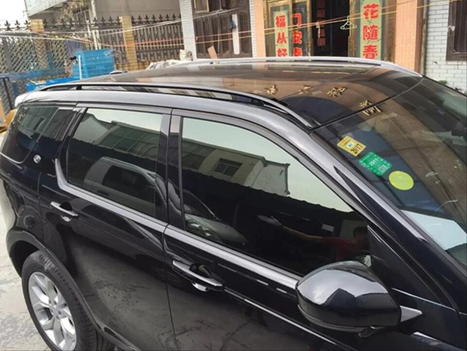 Land Rover Discovery Sport L550 Tavan Rayı Port Bagaj Çıtası Seti Siyah