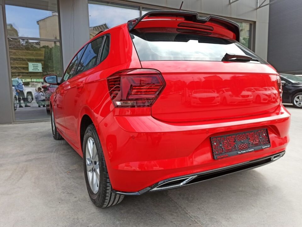Volkswagen Polo Mk6 (18+) R-Line/GTI  Tavan Spoyleri Piano Black