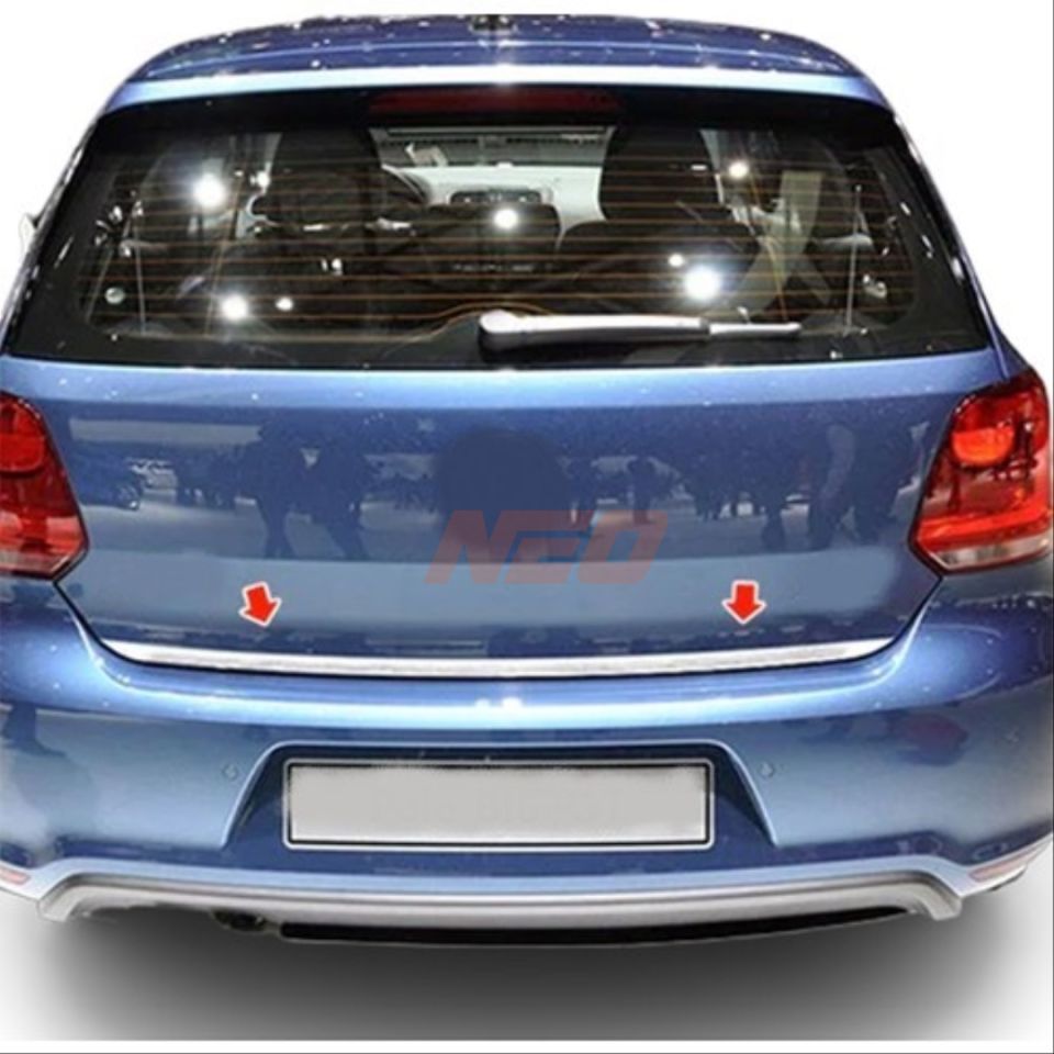 Volkswagen Polo 6R/6C Bagaj Kapağı Alt Çıtası Krom