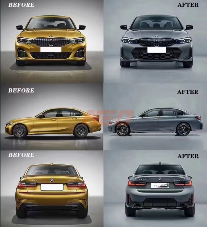 BMW 3 Serisi G20 Facelift Body Kit (2022+)