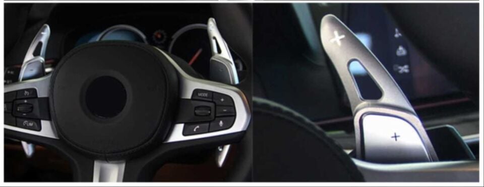 BMW G Serisi 1/2/3/4/5 Serisi İçin Uyumlu Paddle Shift - Silver