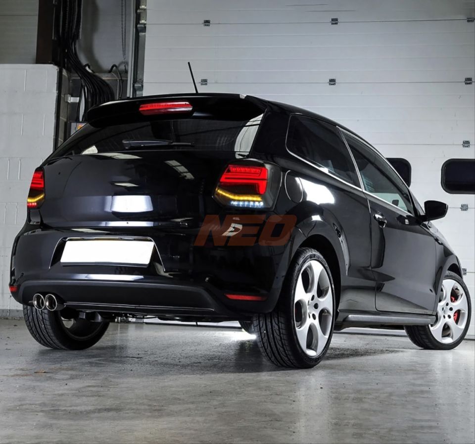 Volkswagen Polo 6R/6C Q2 Dinamik Sinyalli Füme LED Stop Takımı