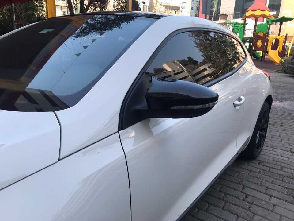 Volkswagen Scirocco Yarasa Ayna Kapağı Seti Piano Black