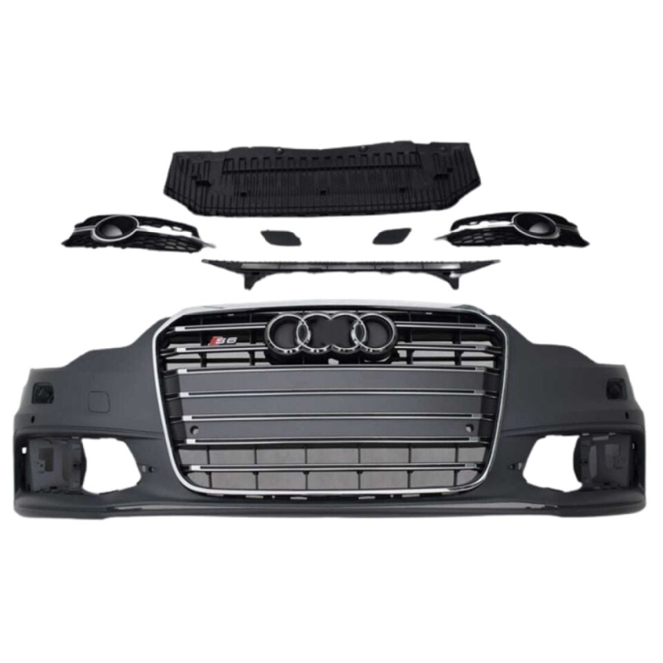 Audi A6 C7 S6 Ön Tampon ve Panjur Seti (2011-2014)