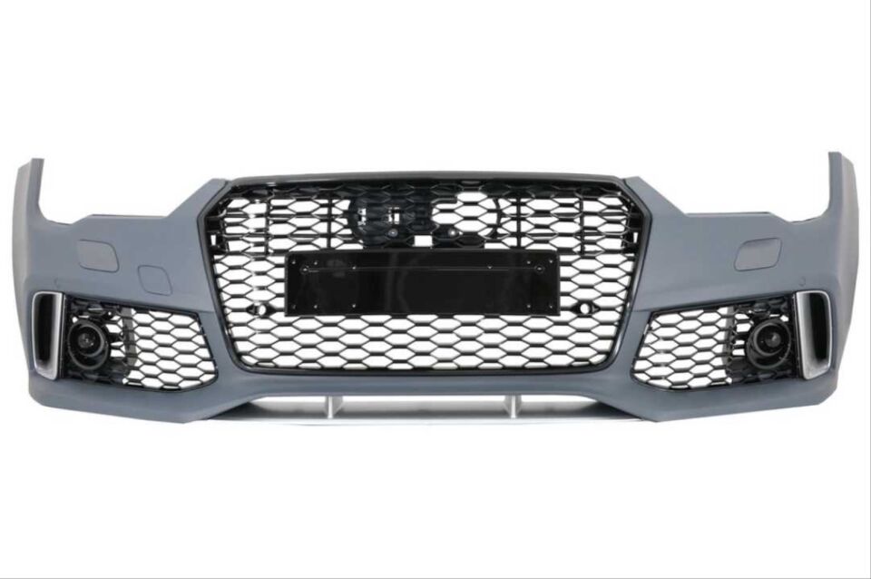 Audi A7 4G8 Facelift RS7 Ön Tampon ve Panjur Seti