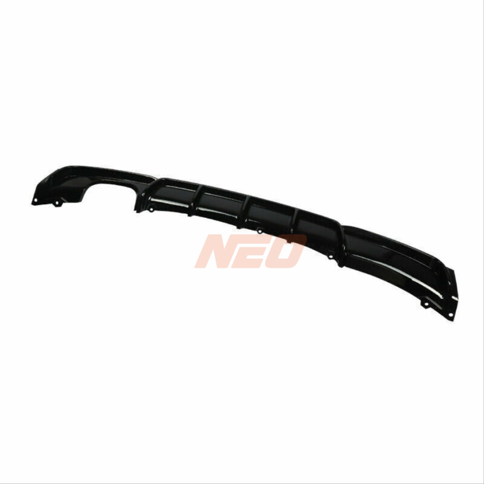 BMW 3 Serisi F30 M Difüzör Sol Tek Çıkış Kalın - Piano Black (2012-2018)