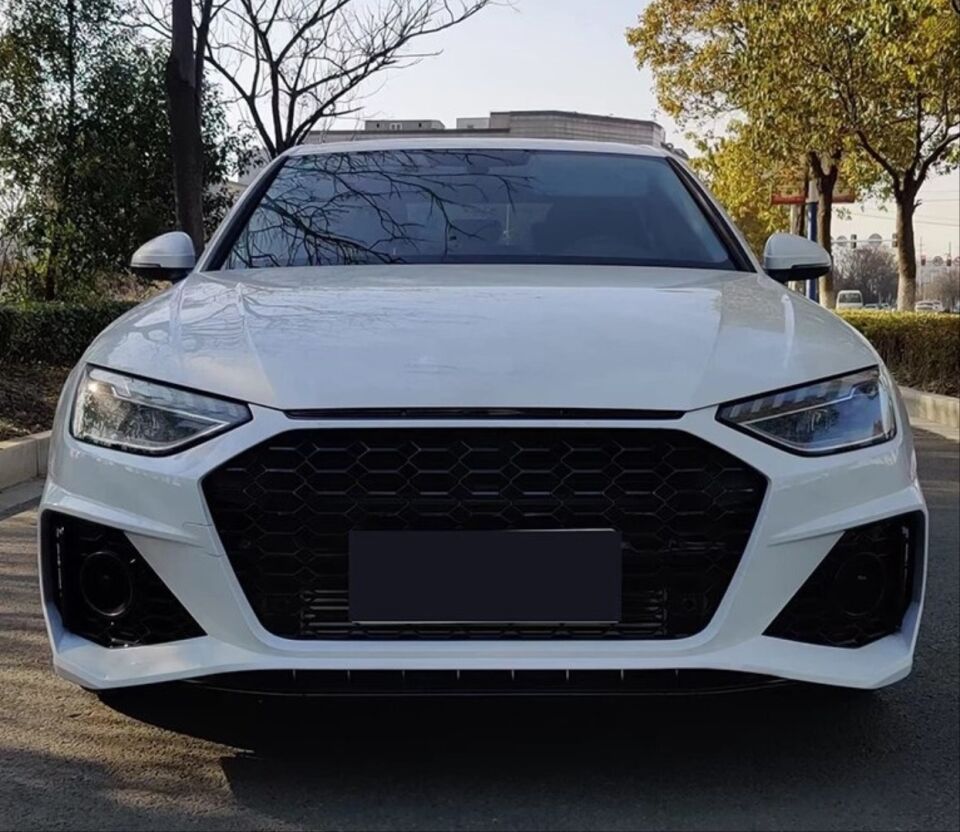 Audi A4 B9 Facelift RS4 Ön Tampon ve Panjur Seti