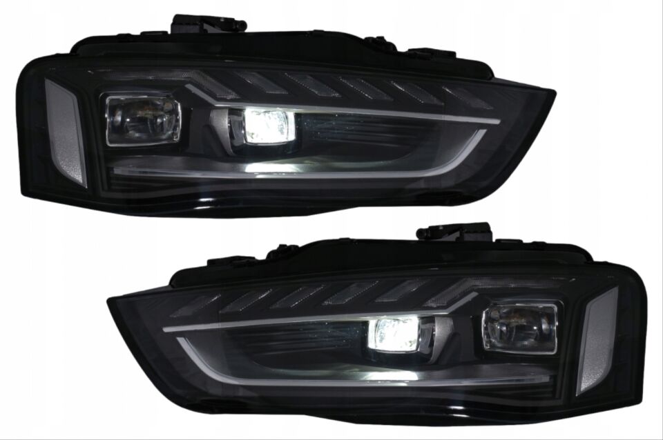 Audi A4 B8.5 için Yeni Kasa LED Far Seti (Xenon Uyumlu)