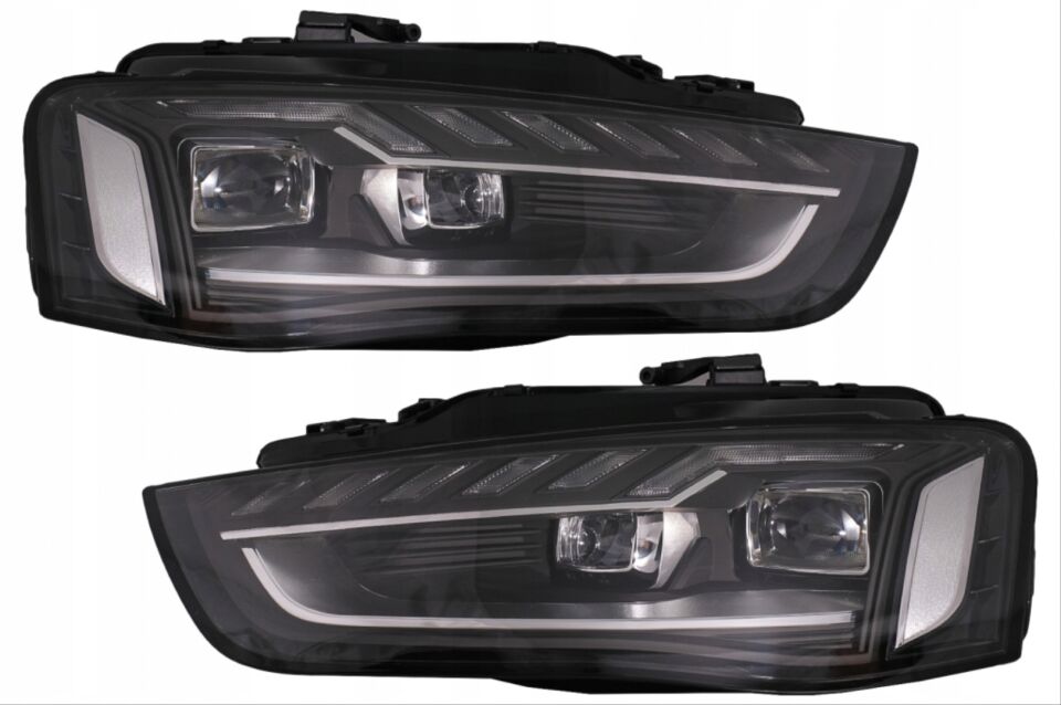 Audi A4 B8.5 için Yeni Kasa LED Far Seti (Xenon Uyumlu)