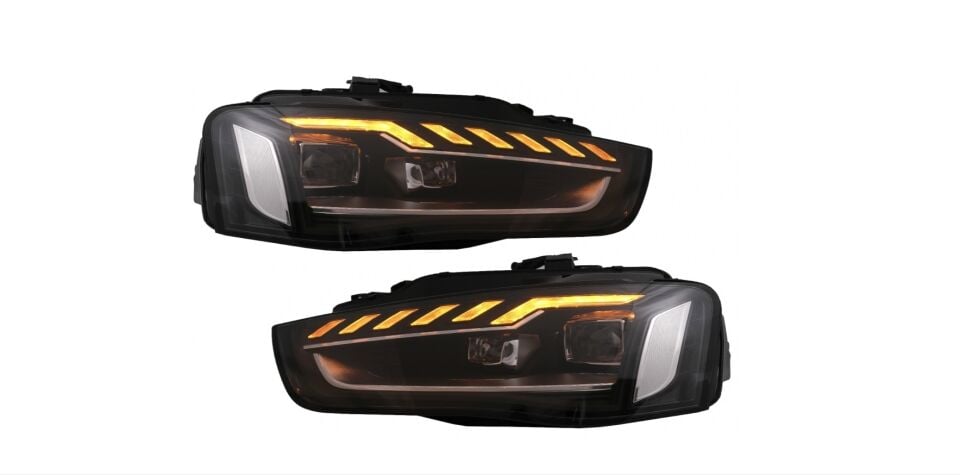 Audi A4 B8.5 için Yeni Kasa LED Far Seti (Xenon Uyumlu)