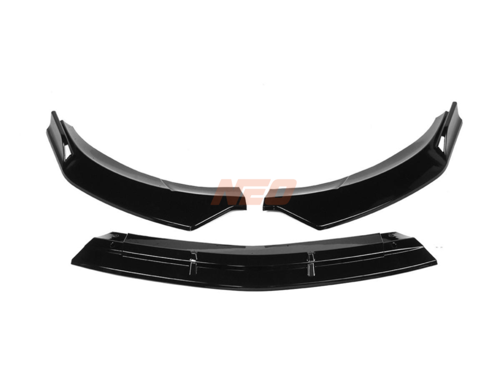 W117 CLA IÇIN UYUMLU CLA (2013-2019)  ÖN LIP   - PIANO BLACK (PARLAK SIYAH)