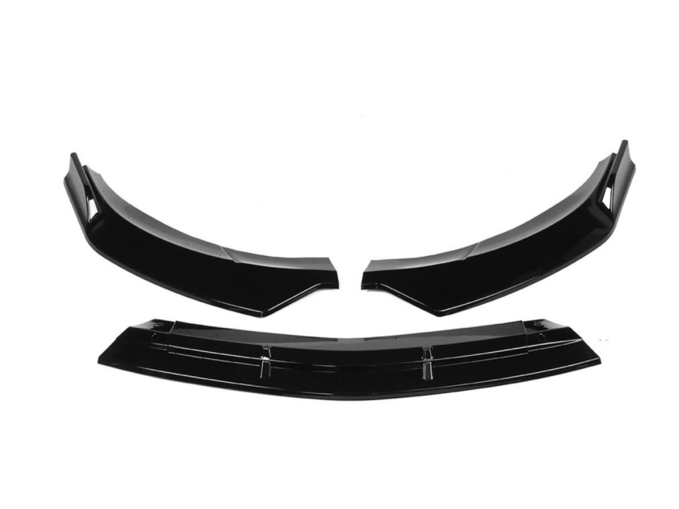 Mercedes CLA W117 Ön Lip Eklentisi Piano Black (AMG Paket İçin)