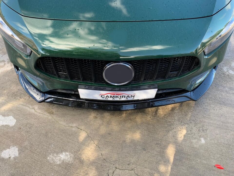 Mercedes W177 A Serisi AMG Ön Lip Eklentisi Piano Black