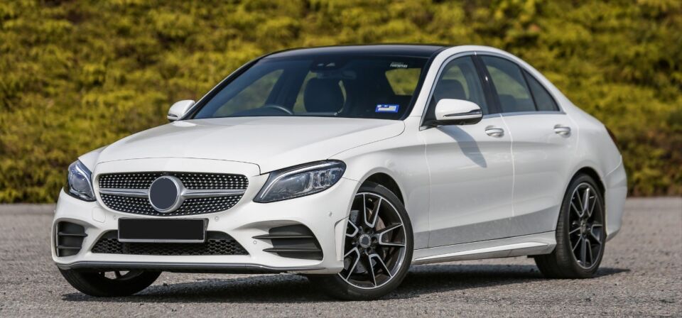 Mercedes-Benz C Serisi W205 Sedan 2015-2018 Makyajlı C63 AMG Dönüşüm Tampon Seti