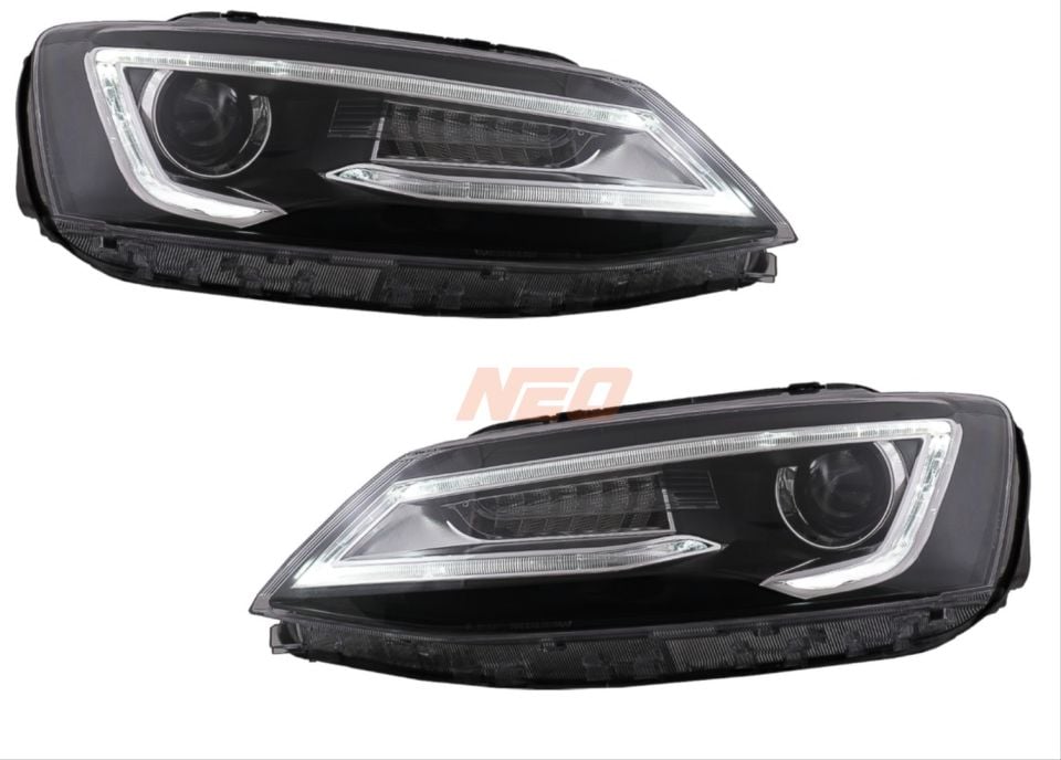 VW Jetta Mk6 Audi LED Far Seti (Halojen Uyumlu)