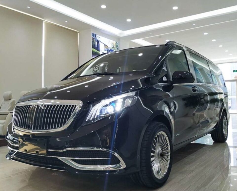 Mercedes Vito W447 (16-23) için V-Class Maybach Tampon ve Panjur Seti
