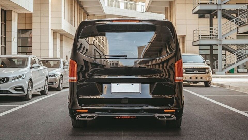 Mercedes Vito W447 (16-23) için V-Class Maybach Tampon ve Panjur Seti