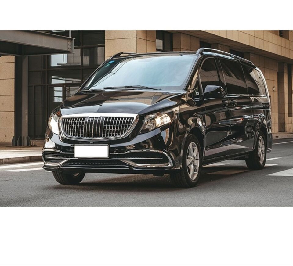 Mercedes Vito W447 (16-23) için V-Class Maybach Tampon ve Panjur Seti