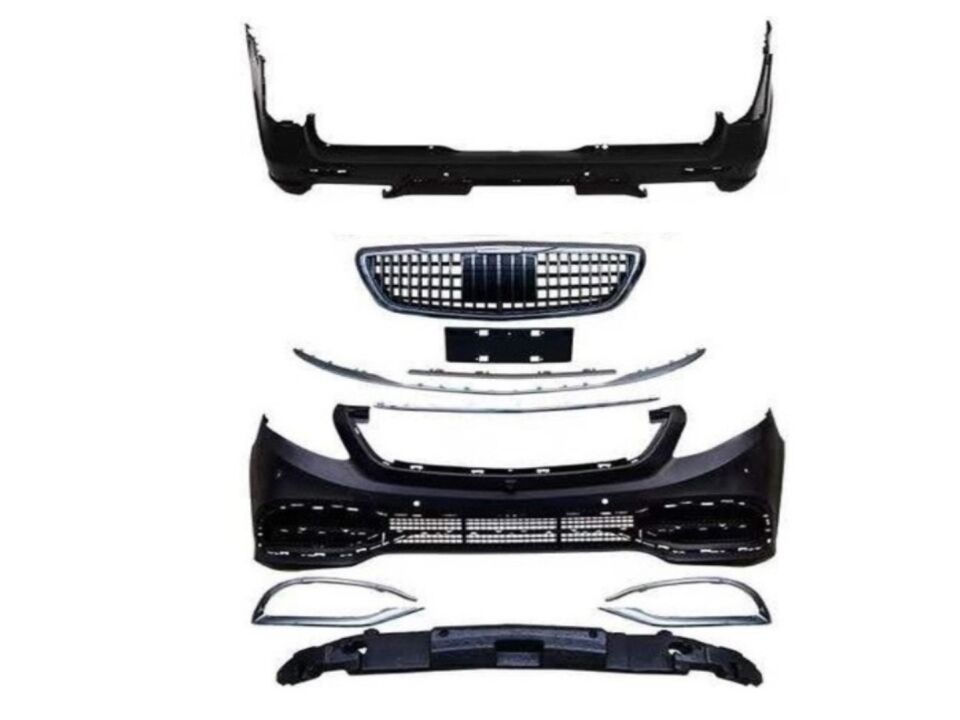 Mercedes Vito W447 (16-23) için V-Class Maybach Tampon ve Panjur Seti